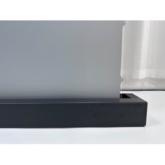  Экран для проектора S'OK SFE-296x165-BK 100'' 4K, напольный с электроприводом, полотно Nanometallic, черный 