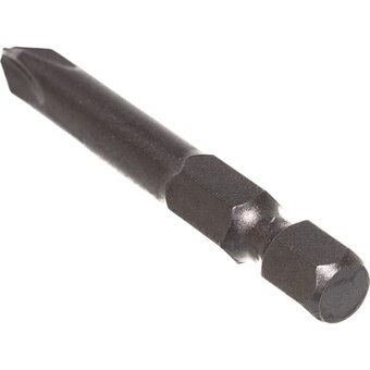  Биты Bosch Рh2 2607001528 6-ти гранный хвостик14", 49мм 