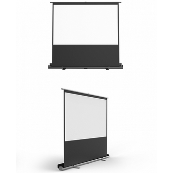  Экран SAKURA SCPSF-177x100 Floor Stand Screen 16:9 портативный напольный рулонный черный 80' 