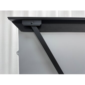  Экран для проектора S'OK SFE-296x165-BK 100'' 4K, напольный с электроприводом, полотно Nanometallic, черный 