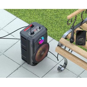  Портативная колонка Hoco BS46 Mature outdoor, black 