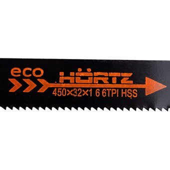  Полотно ножовочное машинное Hortz 643461 450x32x1,6x4 