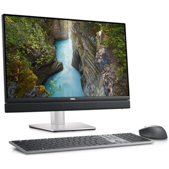  Моноблок Dell Optiplex 7410-5820 24 23.8" Full HD i5 13500T (1.2) 8Gb SSD256Gb UHDG 770 Linux Ubuntu 130W клавиатура мышь Cam черный 