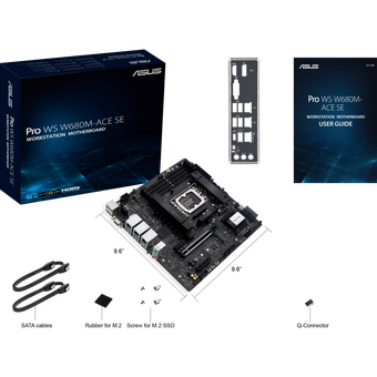  Материнская плата ASUS Pro WS W680M-Ace SE 90MB1FA0-M0EAY0 