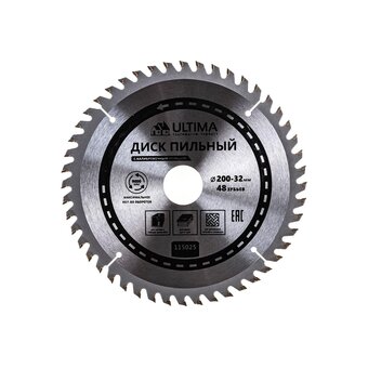  Пильный диск по дереву ULTIMA 115025 200 х 32мм 30/32 