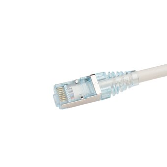  Патч-корд Hyperline PC-LPM-STP-RJ45-RJ45-C6-1M-LSZH-GY 