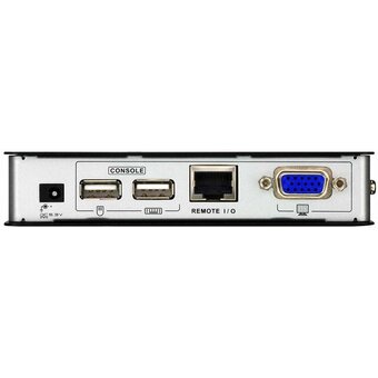  KVM-удлинитель Aten CE700A-D(AT-G) (CE700A-AT-G) SVGA+KBD+Mouse USB 150м HD-DB15+USB A-тип Female c KVM-шнуром USB 1.8м Б.П. 220- 5.3V 
