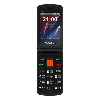  Сотовый телефон MAXVI E10 Orange 