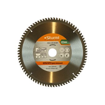  Пильный диск Sturm! 9023-255-30-80 255x30x80 зубьев 