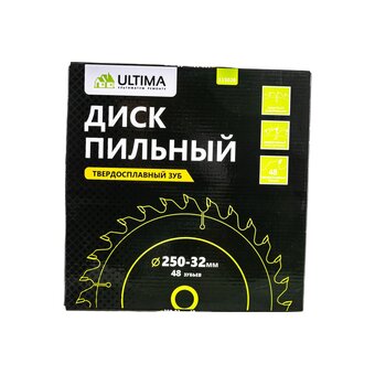  Пильный диск по дереву ULTIMA 115028 250 х 32мм 