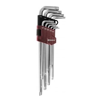  Набор ключей торцевых Torx TKL9S (53130) Т10-T50, 9 пр. 