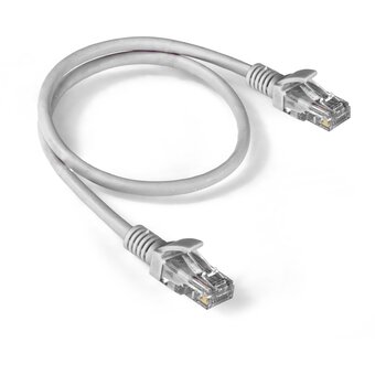  Патч-корд Exegate UTP-RJ45-RJ45-5e-0,5M-LSZH-GY (EX286379RUS) серый 