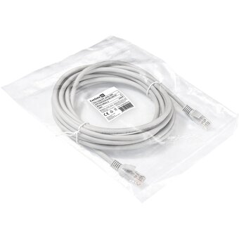  Патч-корд Exegate UTP-RJ45-RJ45-5e-7M-LSZH-GY (EX290421RUS) серый 
