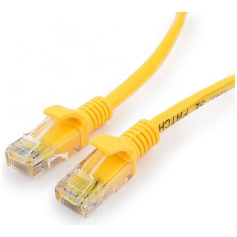  Патч-корд Cablexpert PP10-0.25M/Y желтый 
