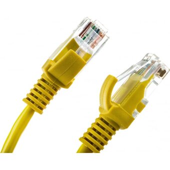  Патч-корд Exegate UTP-RJ45-RJ45-5e-3M-YL (EX258677RUS) желтый 