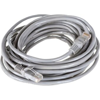  Патч-корд Exegate UTP-RJ45-RJ45-5e-7,5M-GY (EX190990RUS) серый 
