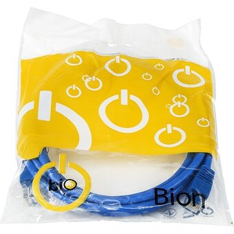  Патч-корд Bion BPC-U5E101-3M-BL синий 