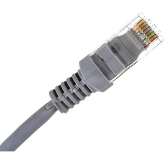  Патч-корд Exegate UTP-RJ45-RJ45-5e-0,3M-GY (EX258663RUS) серый 
