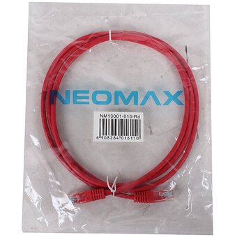  Патч-корд NEOMAX NM13001-015R красный 