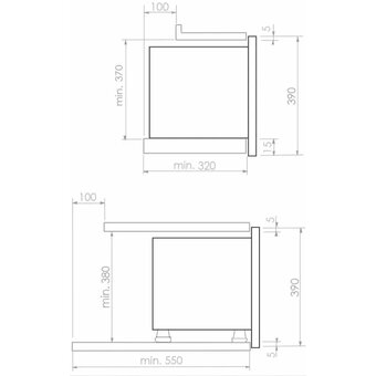  Встраиваемая микроволновая печь PANDO PHM-950 