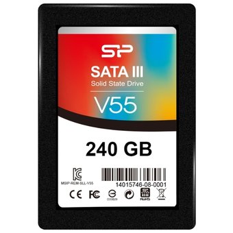  SSD Silicon Power SP240GBSS3V55S25 Sata3 240Gb Velox V55 2.5" 
