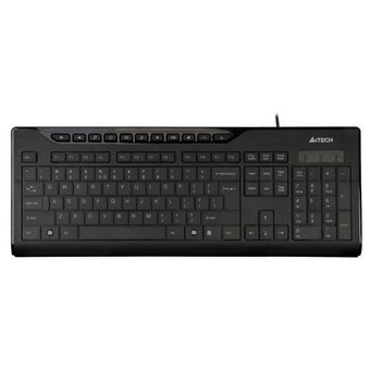  Клавиатура A4Tech KD800, Black, USB, Slim, Multimedia 