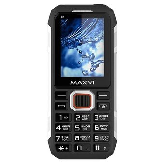  Мобильный телефон Maxvi T2 Black 