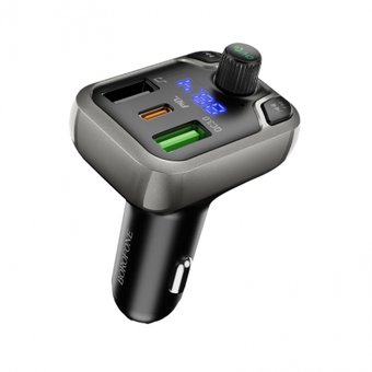  АЗУ Bluetooth FM трансмиттер Borofone BC38 Flash Energy PD20W+QC3.0 