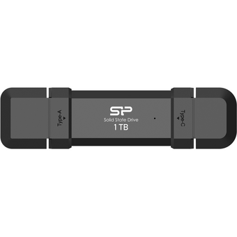  USB-флешка Silicon Power DS72 (SP001TBUC3S72V1K) 1TB USB 3.2/Type-C, Черный, read/write 