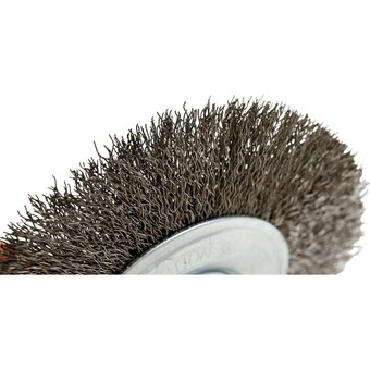  Щетка нержавеющий диск гофрированный для УШМ № Профоснастка 20804014 