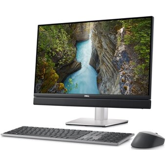  Моноблок Dell Optiplex 7410-7650 24 23.8" Full HD i7 13700 (1.5) 16Gb SSD512Gb UHDG 770 Linux Ubuntu 160W клавиатура мышь Cam черный 