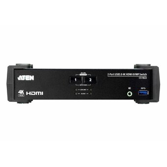  KVM-переключатель Aten CS1822-AT-G 2-Port USB 3.0 4K HDMI KVMP Switch 