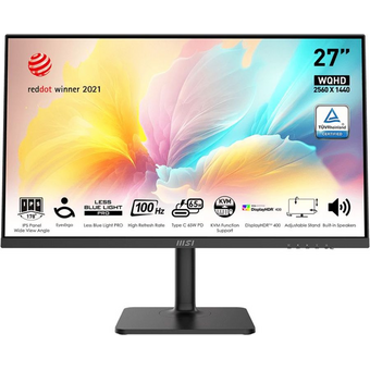  Монитор MSI Modern MD272QXP (9S6-3PB19H-233) черный 