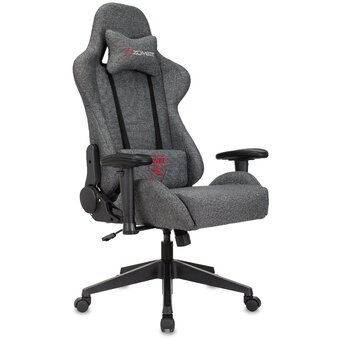  Кресло игровое Zombie NeoGrey серый 