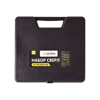  Набор сверл ULTIMA 113601 60 предмета 