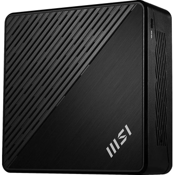  Неттоп MSI Cubi N ADL-019RU (9S6-B0A911-059) slim N100 (0.8) 4Gb SSD128Gb UHDG Windows 11 Professional GbitEth WiFi BT 65W черный 