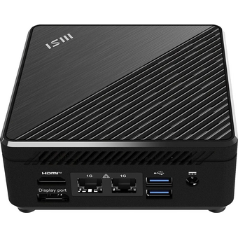  Неттоп MSI Cubi N ADL-019RU (9S6-B0A911-059) slim N100 (0.8) 4Gb SSD128Gb UHDG Windows 11 Professional GbitEth WiFi BT 65W черный 
