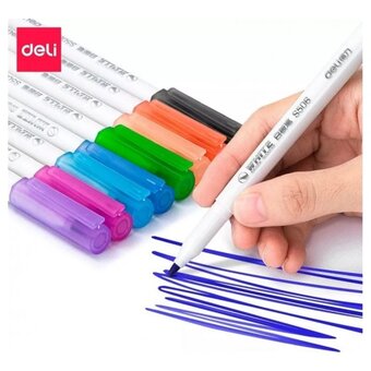  Набор маркеров для досок Deli S504 8 цветов ассорти 