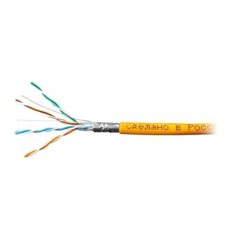  Витая пара SkyNet Light CSL-FTP-LSZH-4-CU оранж 
