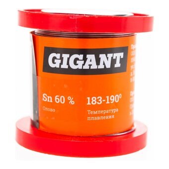  Припой Gigant Sn60 Pb40 (GT-084) 0,7мм, 100г 