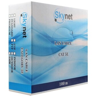  Витая пара SkyNet CSP-UTP-4-CU/100 серый 