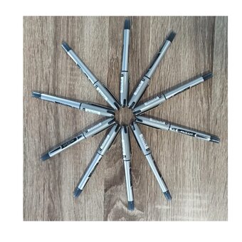  Ручка роллер Zebra Zeb-Roller BE& AX5 (15981Z) серебристый d=0.5мм черные чернила одноразовая ручка 