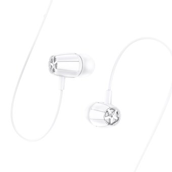  Наушники HOCO M88 Graceful universal earphones with mic, white 