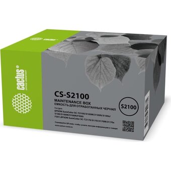  Бункер Cactus CS-S2100 C13S210057 емкость для отработанных чернил для Epson SureColor SC-T3100/3100M/3100N 