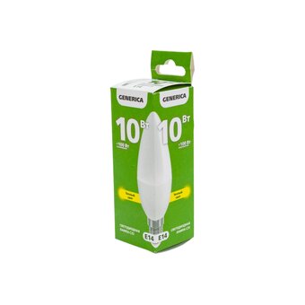  Лампа Generica LL-C35-10-230-30-E14-G (LED C35 свеча 10Вт 230В 3000К E14) 