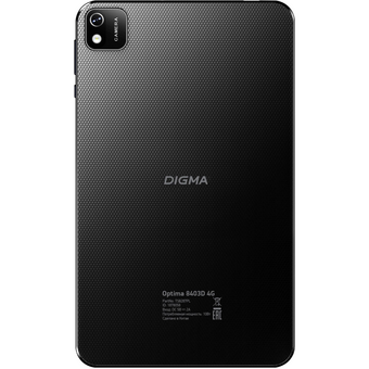  Планшет Digma Optima 8403D 4G (TS8287PL) RAM4Gb ROM64Gb черный 