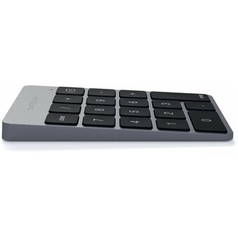  Клавиатура Satechi ST-SALKPM Aluminum Slim Rechargeable Bluetooth Space Grey 