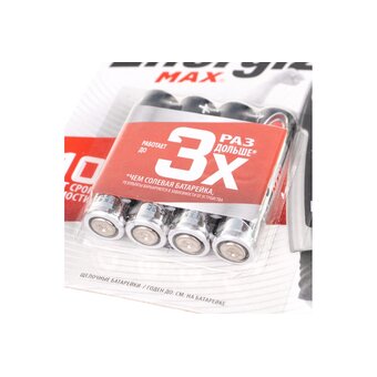  Батарейка Energizer Max LR03 AAA BL4 