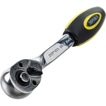  Ключ трещотка ЭВРИКА ER-51472 1/4 