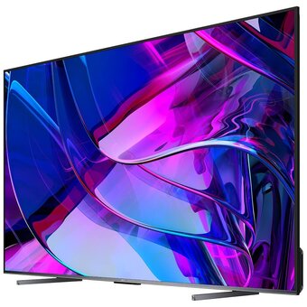  Телевизор QLED Hisense 100U7KQ темно-серый 